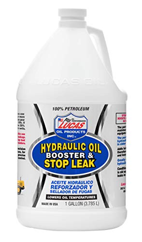 LUCAS 10018 Hydraulic Oil Booster with Stop Leak, 1 Gallon, Brown