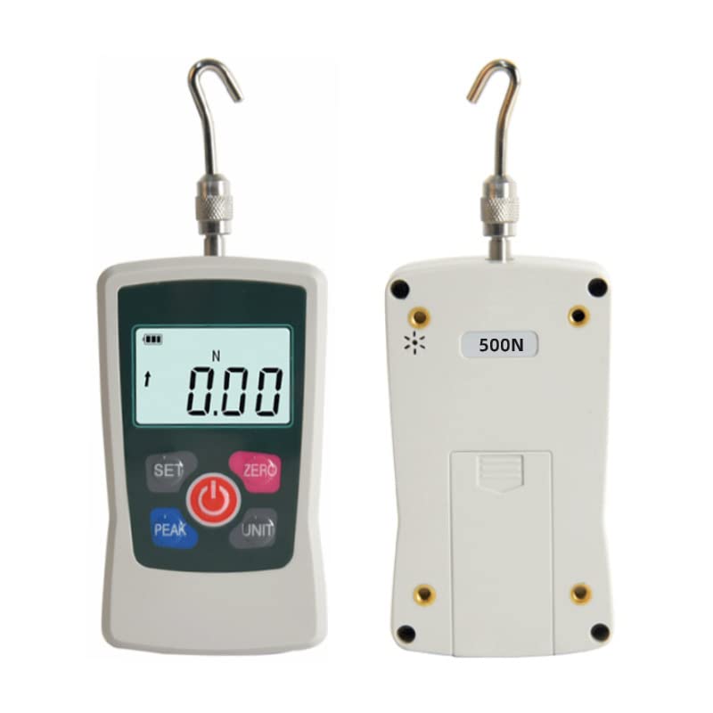 ZMF-50-500N Push-Pull Tester Kilogram Pulling Force Tester Pulling Pulling Force Tester (White 500N)