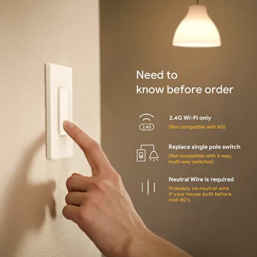 Treatlife SS02SH-2 Apple Homekit Smart Light Switch 2 Pack thumb #2