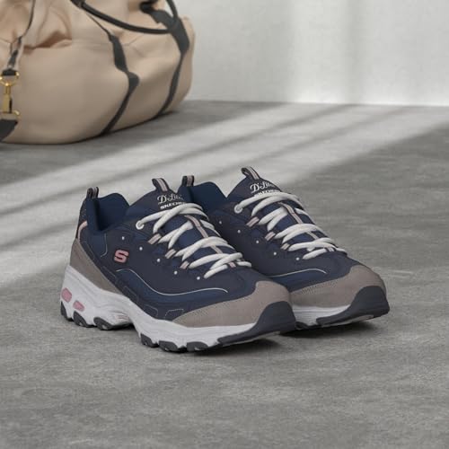 Image of Skechers Women's D'Lites Original Lace-Up Sneaker
