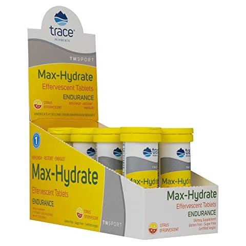 Trace Minerals Max-Hydrate Endurance Effervescent Tablets Cover
