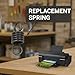 BCH Replacement Capping Station Spring Compatible with Epson 1390, 1400, 1430, L1800, L800, L805, R265, R330, R1500 Printers (Single Spring)