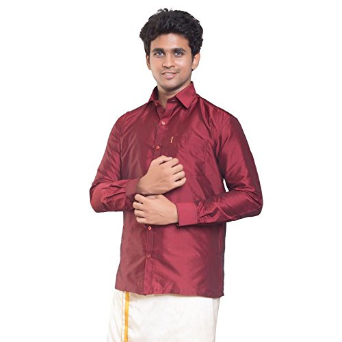 Image of THANGAMAGAN Men's Regular Fit Shirt
