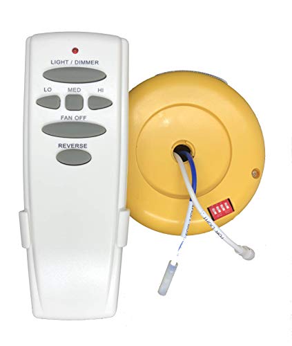 Anderic UC7051G Ceiling Fan Receiver Replacement For Hampton Bay Fans With Reverse & Light Controls