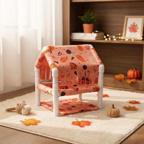 Hamacas elevadas para gatos y escondites para mascotas pequeñas con estante estable 6