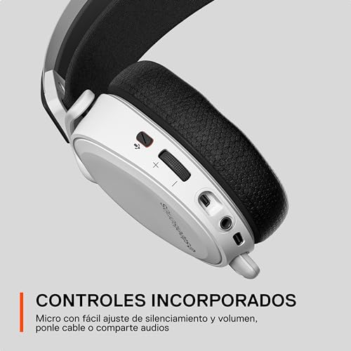 Miniatura 9 de (Usado) Steelseries Arctis 7 - Wireless Auriculares Gaming - 2,4 Ghz Sin Pérdidas - Batería Con 30 Horas De Autonomía - Para Pc, Ps5, Ps4, Mac, Android Y Switch - Blanco