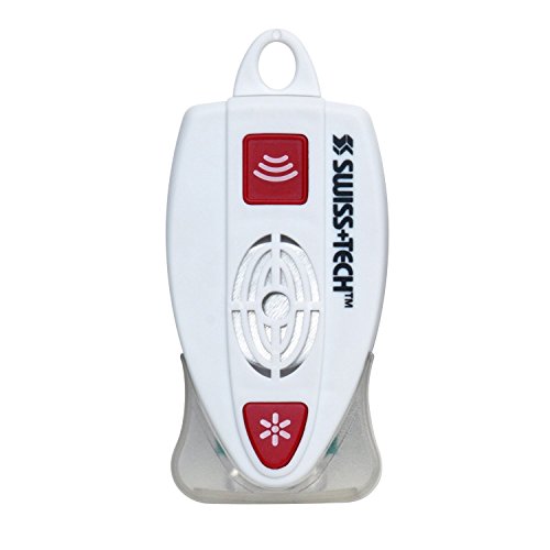Preisvergleich Produktbild Swiss+Tech Body Gard Handtaschen Alarm Sirene Selbstverteidigung Überfall Diebstahl Handgerät Taschenalarm Knopf Taschenlampe