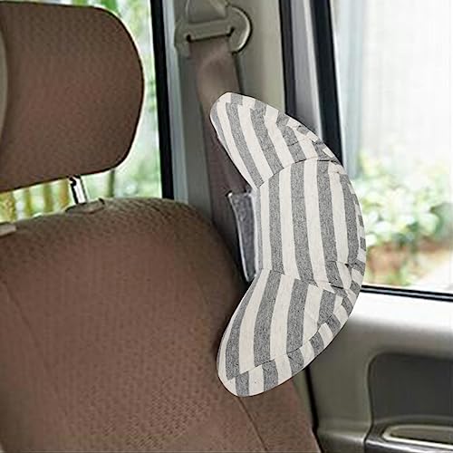 Image of Kids Car Seat Travel Neck Pillow Soft Neck Support Cushion Car Seat Belt Cover Cushion Pillow Car Seatbelt Shoulder Pad Head Neck Support Pillow Seat Strap Pillow for Car Airplane Pushchair Travel