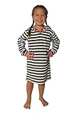Otto-Werner Mädchen Badekleid Bademantel Strandkleid by 8017 Marine/Natur (134/140)