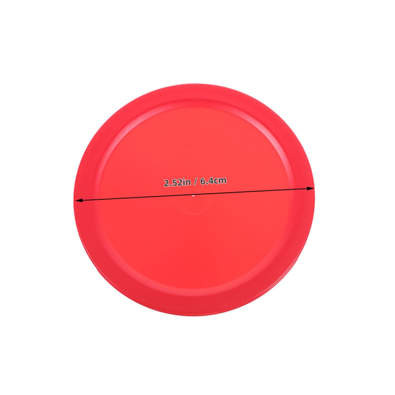 JOINPAYA 20pcs Vibrant Color Air Hockey Pucks Small Replacement Accessories for Indoor Games Compatible Ice Hockey Tables for Parties and Entertainment Activities