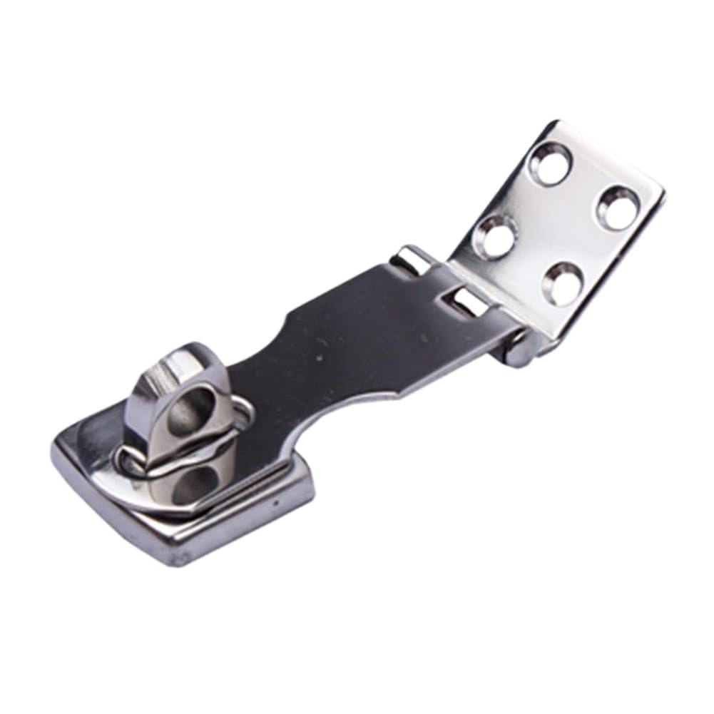 Bootsschwenköse mit Verriegelung, Hasp-Riegel-Hardware, 7,6 cm, Marine-Zubehör, Edelstahl 316