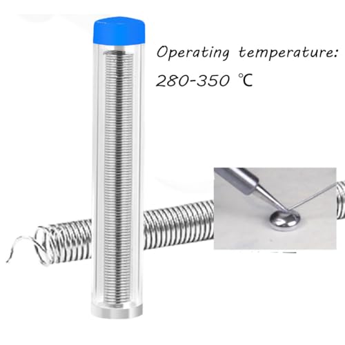 Image of Solder Wire Core Soldering Wire Pen Tin Melt Rosin Wire Desoldering Mobile Phone Instrument Repair Welding Tool Kits Electronic Accessory 0.8mm 2 Pack