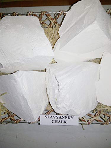 Chalk edible, Chalk Slavyansky, 1 LB (450 gr.), natural chalk, chalk food, chalk for eating