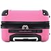 Travelers Club Chicago Hardside Expandable Spinner Luggages, Hot Pink, 20