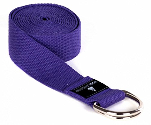 Yogistar Yogagurt Yogibelt - 260d - Correa para yoga, color morado, talla Talla única