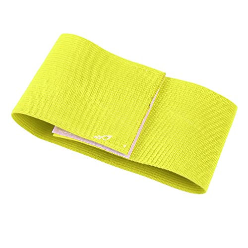QANYEGN Soer Captain Armband, Foot Captain Armband, Player Bands for Adult Youth(Yellow)