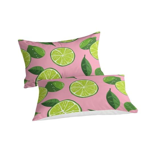 Parure de lit citron 140x200cm en microfibre 3D premium texturée de qualité supérieure - 3