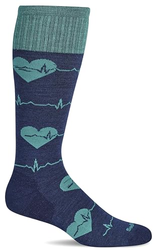 Sockwell Women's Heart Beat Moderate Graduated Compression Sock