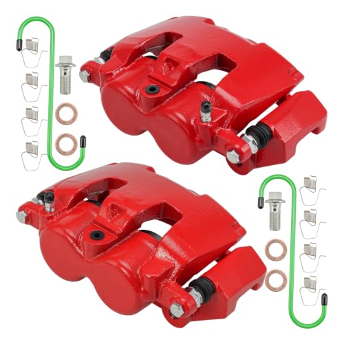 Image of Torchbeam Front Brake Caliper Assembly w /Bracket Fit for 2017 Ram 1500