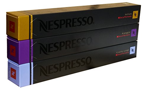 Nespresso Decaffeinato Capsules, 30 Pack