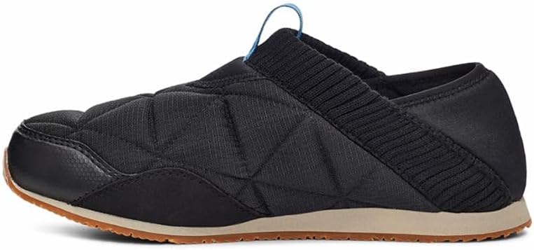 Teva Men's Re Ember Moc Sneaker, Black/Plaza Taupe, 8