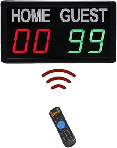 Marcador digital portátil electrónico para baloncesto