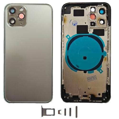 Tiroir SIM iPhone 11 Pro noir complet kit chassis et coque de rechange
