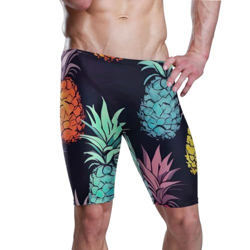 UMIRIKO Pineapple Fruit Men's Swimsuit Swim Jammers L B0401022