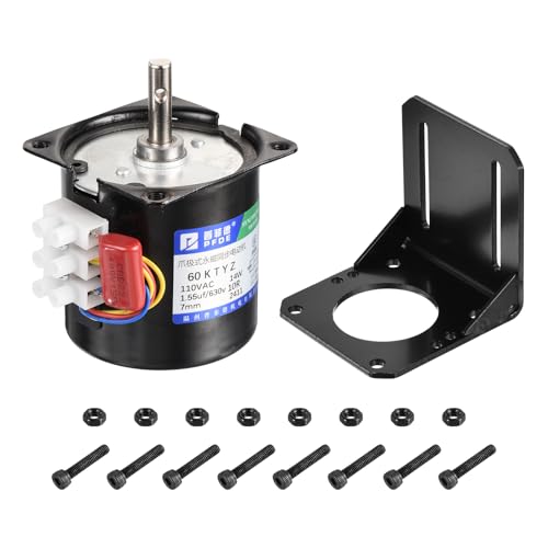Moteur AC synchrone 10RPM boîte de vitesses électrique pour instrumentation