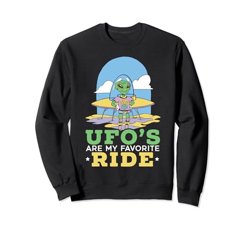 Alien Lover Extraterrestre Essere UFO Fantascienza Felpa