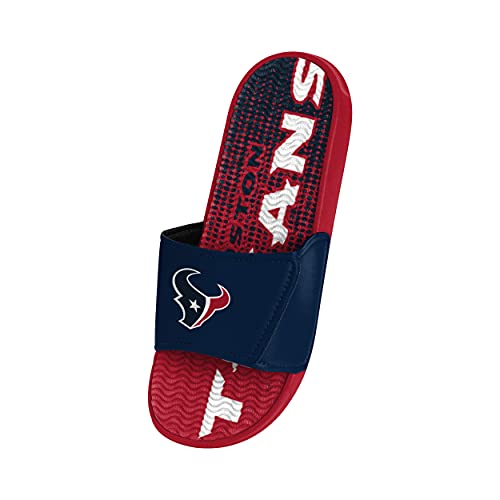 Image of FOCO New Orleans Saints NFL Mens Gradient Wordmark Gel Slide