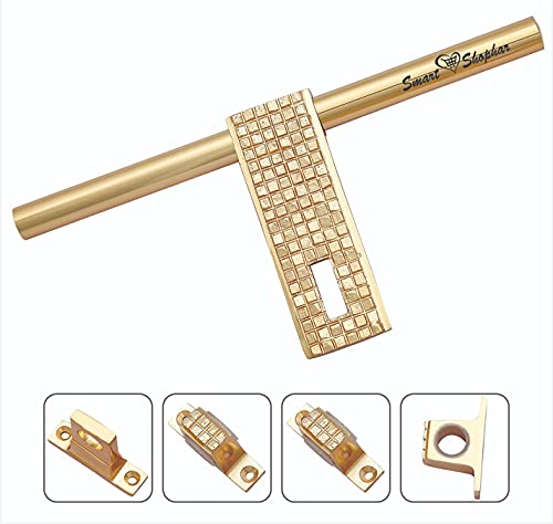 Image of Smart Shophar Parada Aldrop 14 Inches Gold Pack of 1 / Fancy Aldrop for Door Fittings /Single & Double Door Kit /Aldrop Lock Set, Door Latch, Door Accessories