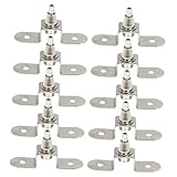 Soporte para colgar tableros: ideal para exhibir y colgar luces, cuadros y tableros, no se oxida corroe fácilmente, ganchos para colgar lámparas