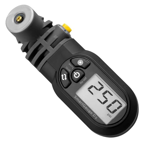 Topeak Druckluftprüfer Smart Gauge D2 Medidor de Aire comprimido, Unisex, Negro, estándar