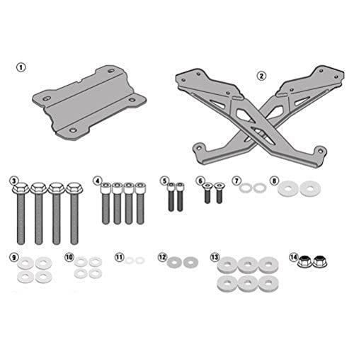 Givi - Attacco Posteriore Specifico Per Bauletto Monokey O Monolock Sr2122
