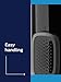 Philips Nose Trimmer Nt3650/16, Nose, Ear & Eyebrow Trimmer with Protective Guard System, Fully Washable, Including AA Battery, 2 Eyebrow Combs, Pouch (Gray)