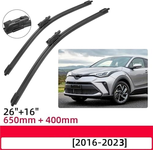 Limpiaparabrisas TOYOTA C-HR escobillas de corte preciso 4