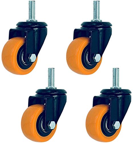 Roulettes pivotantes doubles roulements pour stabiliser les établis