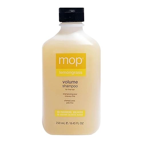 Miniatura 6 de MOP Lemongrass Volume Shampoo For Fine Hair - Chamomile & Lemongrass Extracts Provide Volume & Hydration, Lightweight Formula