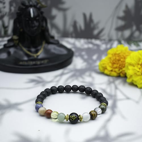 Image of Astrotalk Navgraha Shanti Bracelet for Prosperity & Balance | 108 Hours Charged by Top Astrologers | Align Energy, Unlock Growth and Balance | Crystal Bracelet for Women & Men