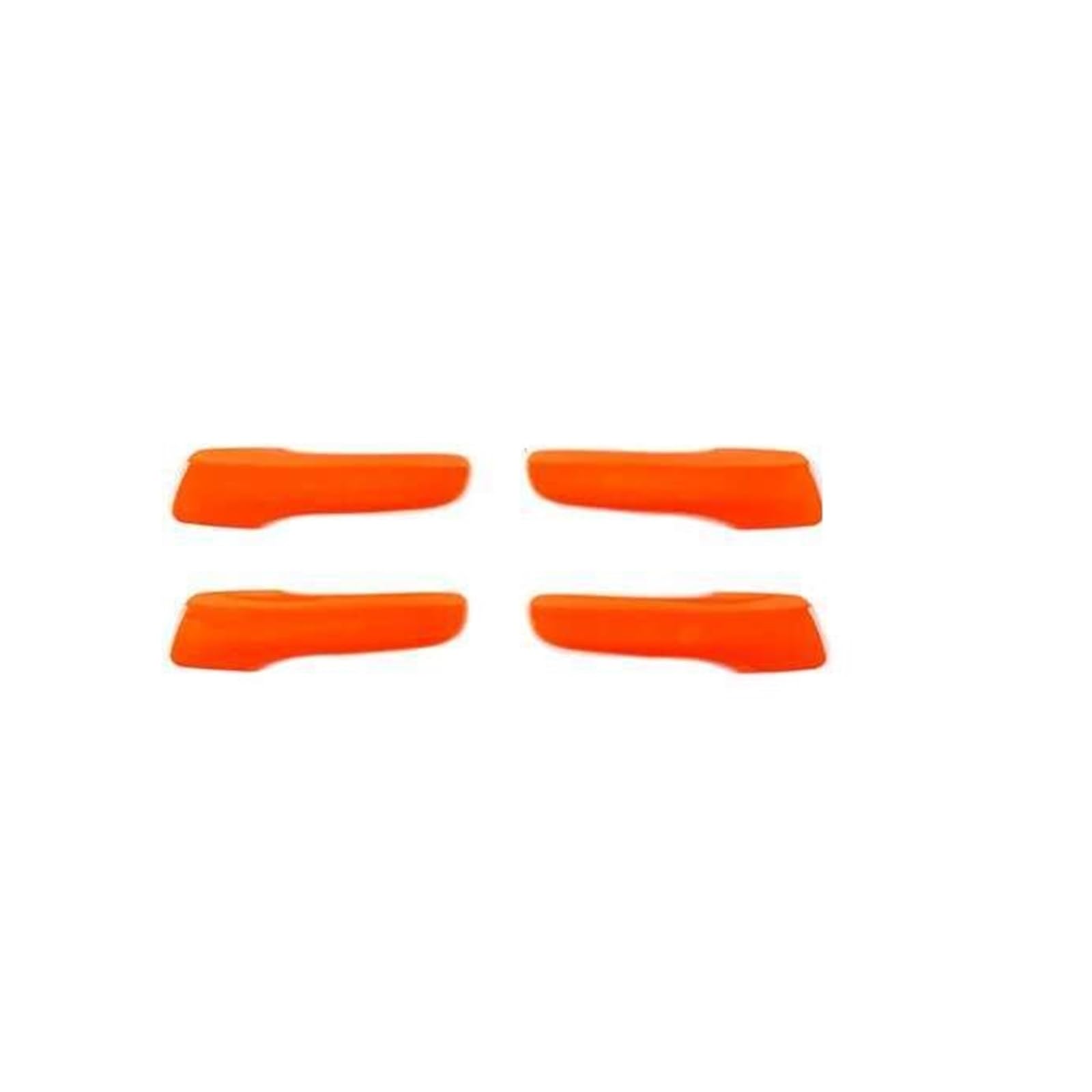 Interior Trim for Dodge for Charger for Chrysler 300C 2011-2022 Car Inner Door Handle Decoration Cover Stickers Cover Trim Sticker(Orange)