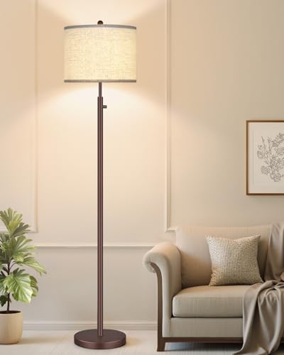 Nintiue 【Upgraded】 Dimmable Floor Lamp for Living Room, 11W LED