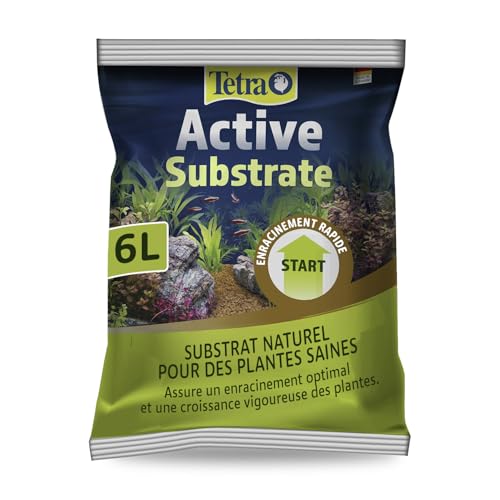 Tetra Active Substrate - Substrat naturel pour Aquarium, Multicolore, 6 L