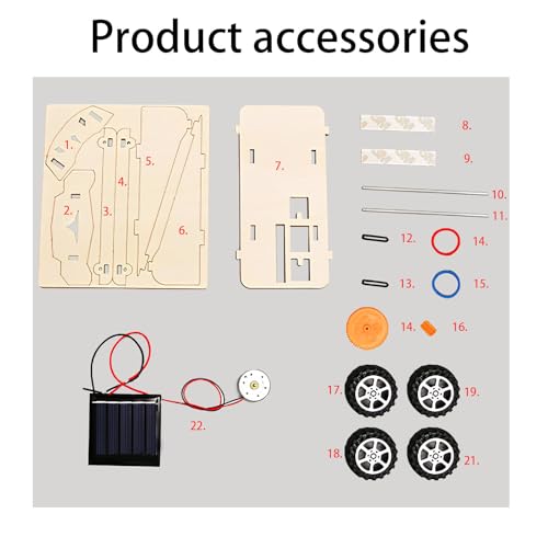 Solar holzbausatz Kinder ab 8 Jahre,Solar bausatz Kinder,Spielzeug 10 Jahre Jungen solar Roboter Spielzeug,für Jungen Mädchen ab 8 9 10+ Jahren，Weihnachten Geburtstag Ostern Geschenke