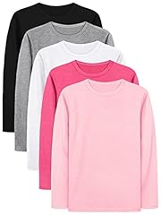 Black, Light Gray, White, Pale Pink, Dark Hot Pink