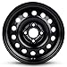 For 2011-2019 Ford Fiesta 15 Inch Painted Black Rim - OE Direct Replacement - Road Ready Car Wheel