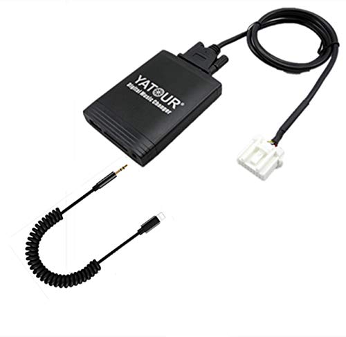 Ya en manzanajugosa.com: Adaptador AUX estéreo, Interfaz de Entrada de Digital para Coche con Tarjeta SD, pod MP3 U-S-B, Entrada AUX de 3,5 mm, Reproductor de música para Mazda (sin navi) 2003-2011 (M06-MAZ1)