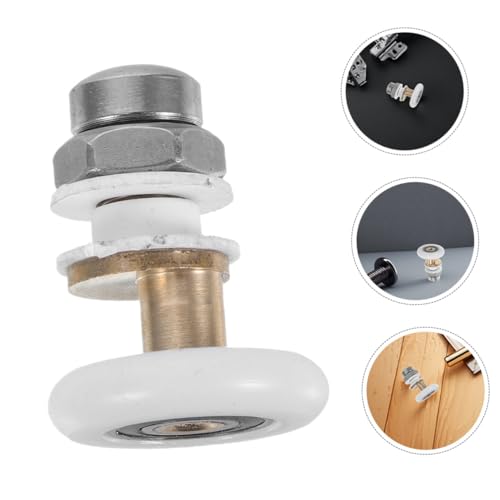 Solución para puertas atascadas con Kit de Rueda para Puerta de Ducha WOONEKY 7