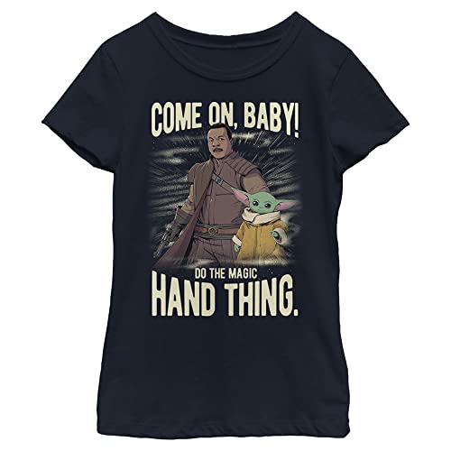 T-shirt Star Wars Mandalorian fille en coton doux qui ne pique pas