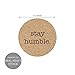 Be Kind Kraft Stickers / 500 Motivational Uplifting Stickers / 6 All Occasion Good Human Label Designs / 1.5